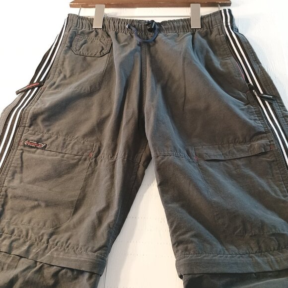 WearFirst Boy Medium Cargo Utility Pant 9 Zip Pocket 70% Cotton Adjustable Waist - Picture 3 of 8